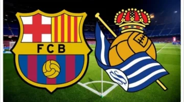 كمبيوتر مباشر.. القنوات الناقلة لمباراة برشلونة وريال سوسيداد